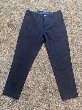 Twillory Men’s Navy Performance Pants 34x30 Tailored Fit
